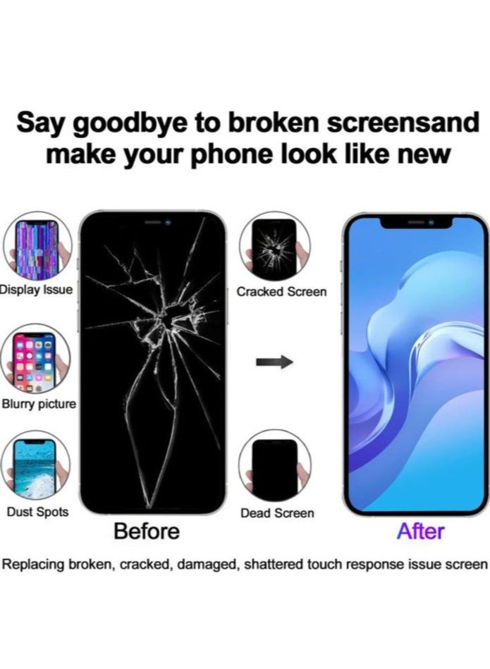 JK Replacement Compatible for iPhone 13 Pro OLED (Not LCD) Screen 6.1-inch Touch Glass Display JK - Image 4
